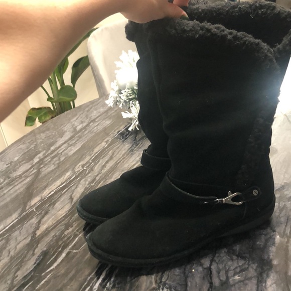 Lands End nice winter shoes 🖤. Size 6.5 - Picture 4 of 5